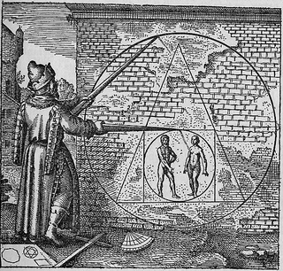 Alchemist Michael Maier’s (1568-1622) depiction of the Philosopher’s Stone, emblem #21 in Atalanta Fugiens